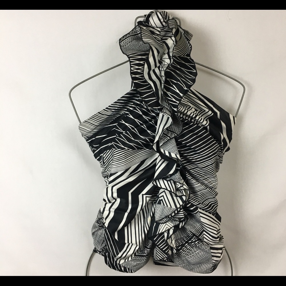 Grass Collection Ruffle sleeveless M